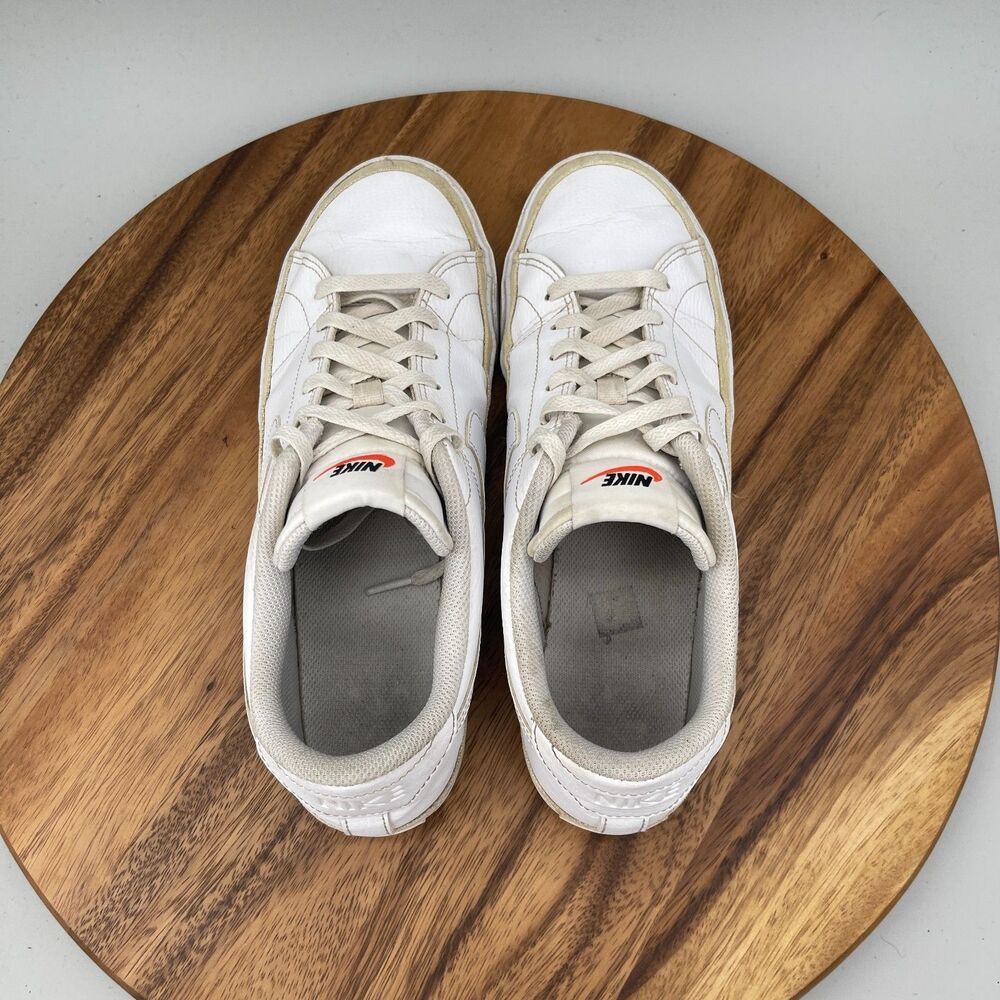 Nike Court Legacy Next Nature Shoes Mens Size 10 White Leather Tennis Lifestyle - Picture 5 of 9